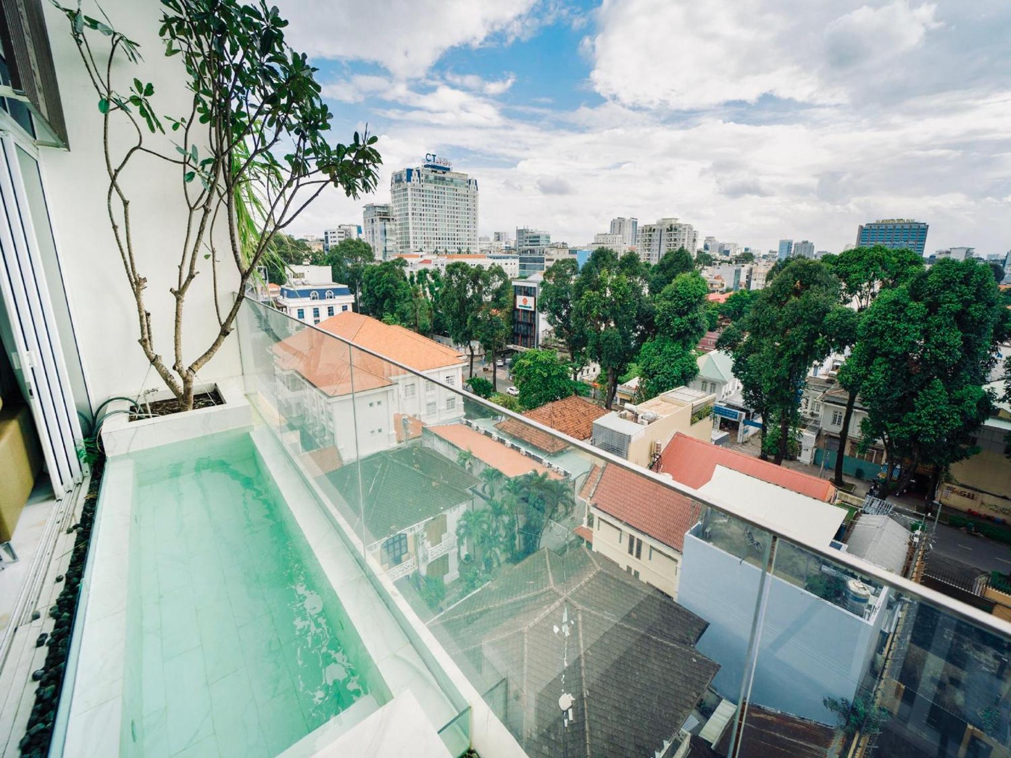 Serenity Saigon Sky Villas - Free One Way Airport Shuttle Ho Chi Minh-byen Eksteriør bilde
