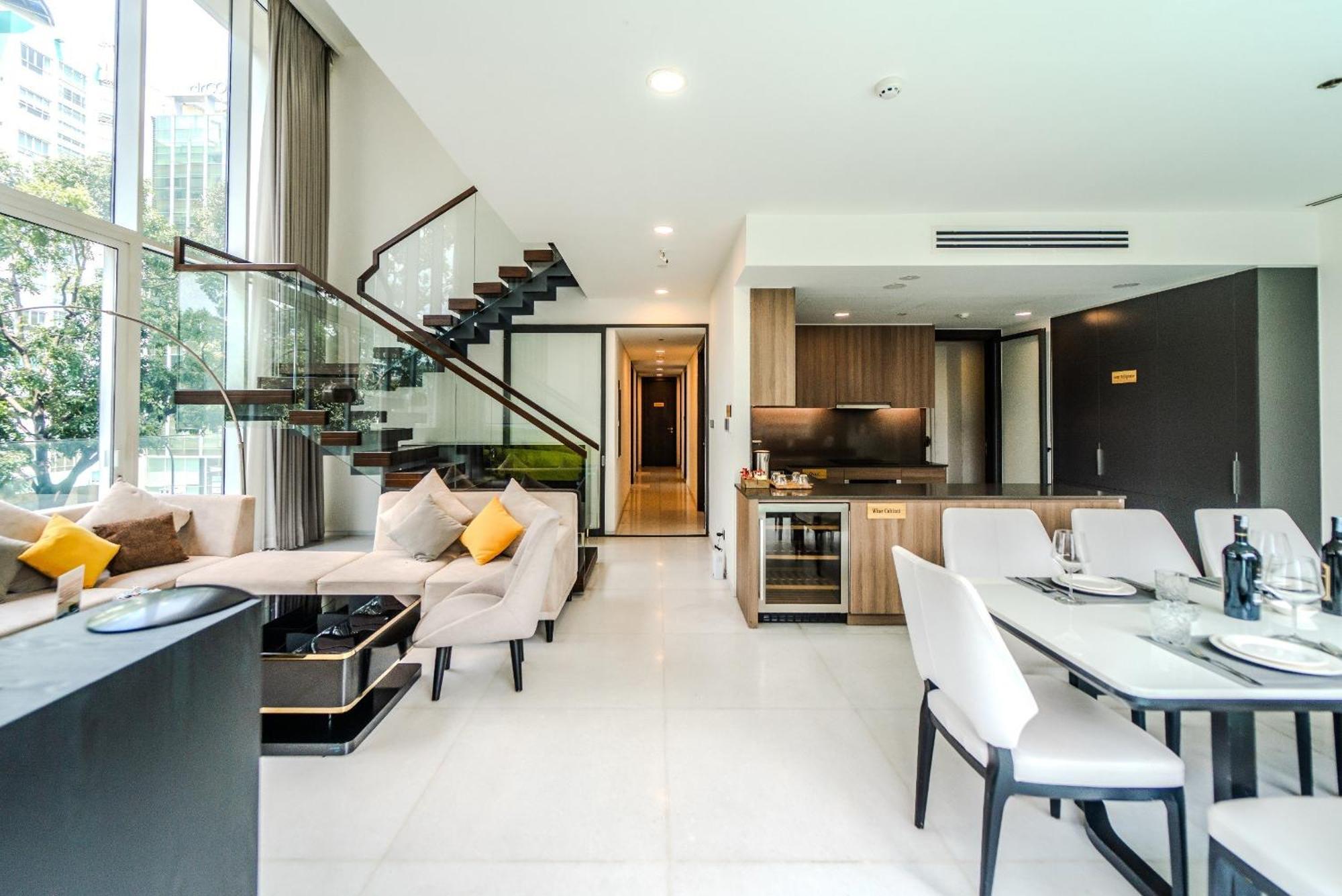 Serenity Saigon Sky Villas - Free One Way Airport Shuttle Ho Chi Minh-byen Eksteriør bilde