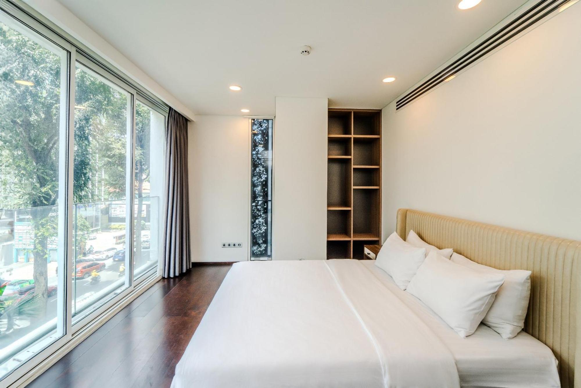Serenity Saigon Sky Villas - Free One Way Airport Shuttle Ho Chi Minh-byen Eksteriør bilde