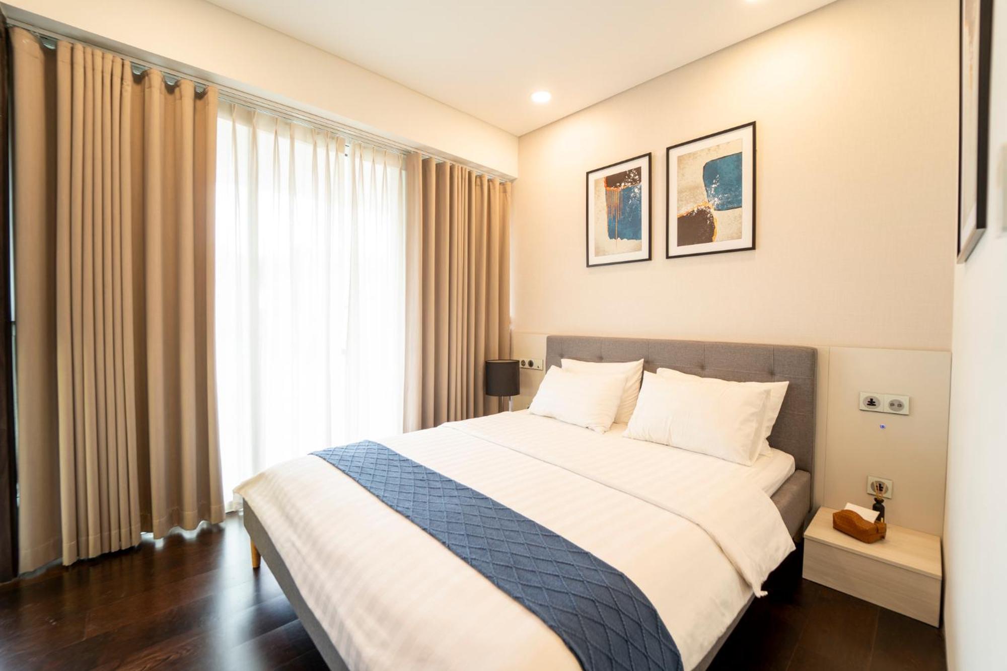 Serenity Saigon Sky Villas - Free One Way Airport Shuttle Ho Chi Minh-byen Eksteriør bilde