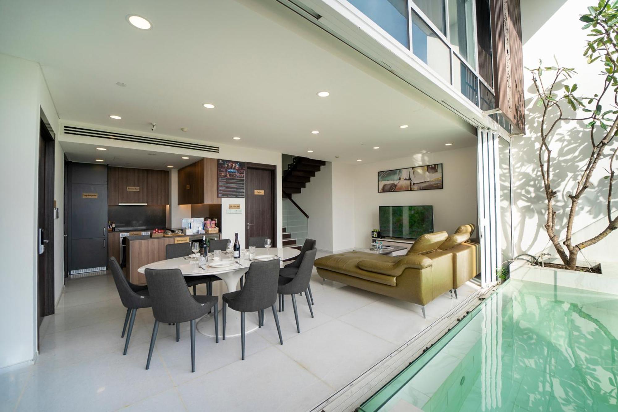 Serenity Saigon Sky Villas - Free One Way Airport Shuttle Ho Chi Minh-byen Eksteriør bilde