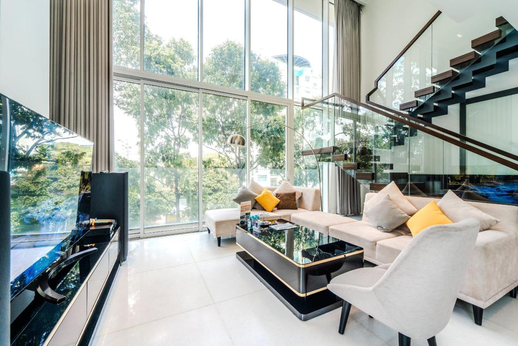 Serenity Saigon Sky Villas - Free One Way Airport Shuttle Ho Chi Minh-byen Eksteriør bilde