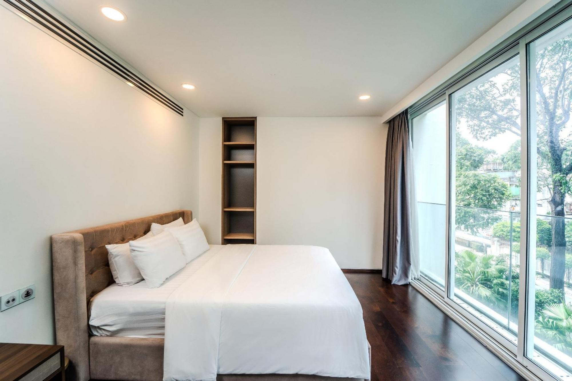 Serenity Saigon Sky Villas - Free One Way Airport Shuttle Ho Chi Minh-byen Eksteriør bilde